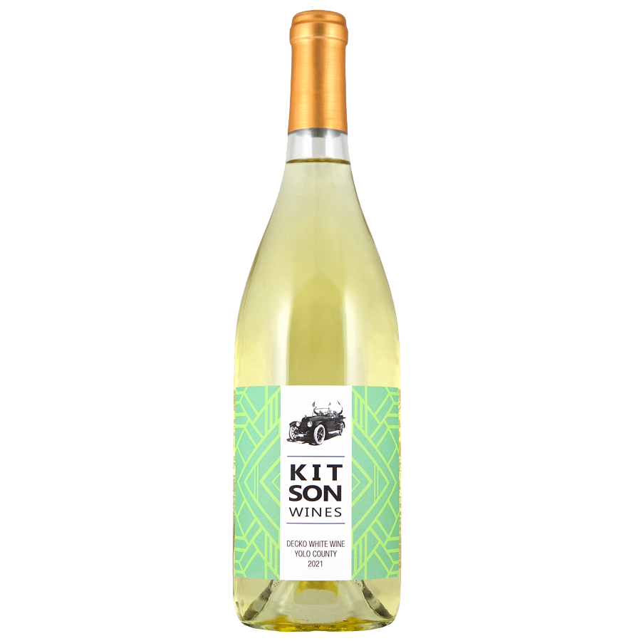 2021 Decko White Wine Bottle Image